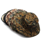 Military Boonie Hat Camo Cover Wide Brim Camouflage Camping Hunting Cap