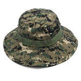 Military Boonie Hat Camo Cover Wide Brim Camouflage Camping Hunting Cap