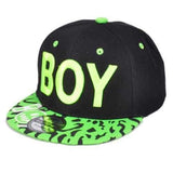 Unisex BOY Letter  Embroidery  Baseball Cap Leopard Brim Snapback Adjustable Hat