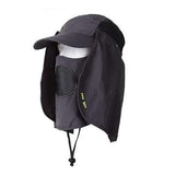 Unisex Outdooors Protection Uv Proof Windproof Fishing Cap Neck Face Flap Hat