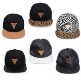Unisex Trukfit Black Leopard Baseball Cap Snapback Hip-hop Bboy KPOP Adjustable Hat