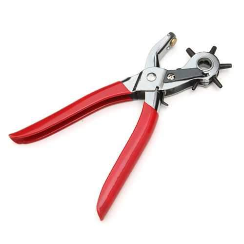 Cardboard Rubber Leather Hole Punch Hand Pliers Belt Holes Punches