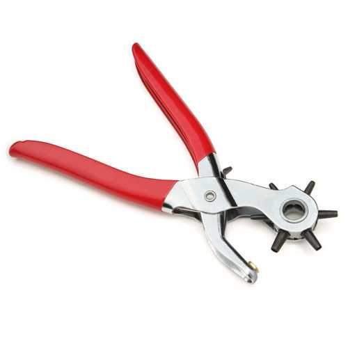 Cardboard Rubber Leather Hole Punch Hand Pliers Belt Holes Punches
