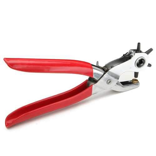 Cardboard Rubber Leather Hole Punch Hand Pliers Belt Holes Punches
