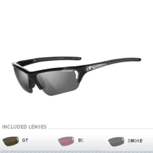 Tifosi Radius FC Golf Interchangeable Sunglasses - Gloss Black