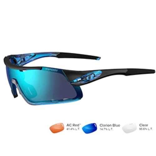 Tifosi Davos Crystal Blue Sunglasses - Clarion Blue/AC Red&trade;/Clear