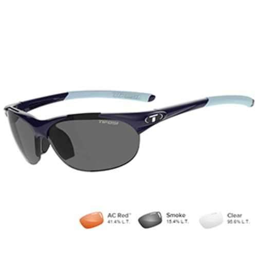 Tifosi Wisp Midnight Blue Sunglasses - Smoke/AC Red&trade;/Clear
