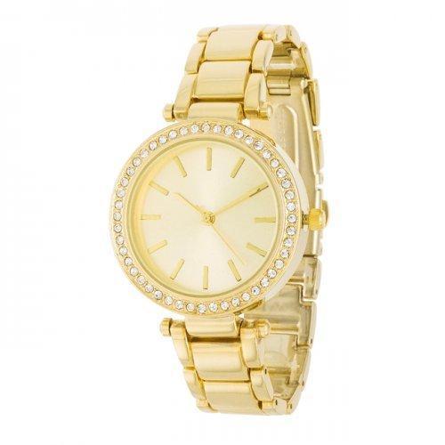 Gold Watch With Embezzled Dial (pack of 1 ea)
