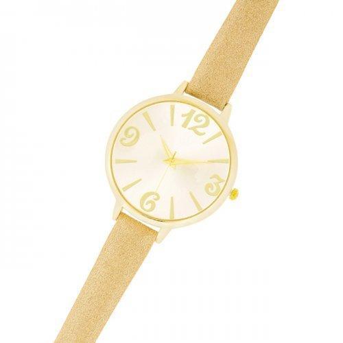 Fashion Watch With Leather Band (pack of 1 ea)