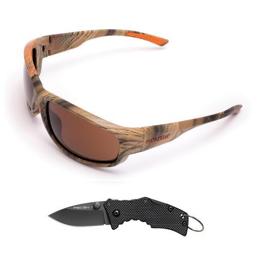 Cold Steel Battle Shades Mark II - Camo w/Free Knife