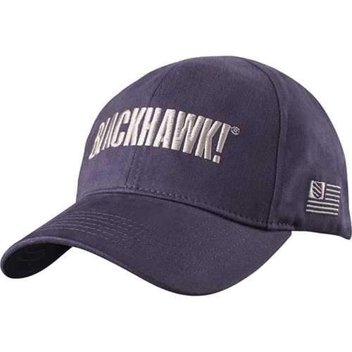 Blackhawk Fitted Cotton Spandex Cap Navy M/L