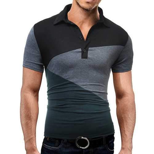 Cotton Hittest Turn-down Collar Slim Fit Golf Shirt