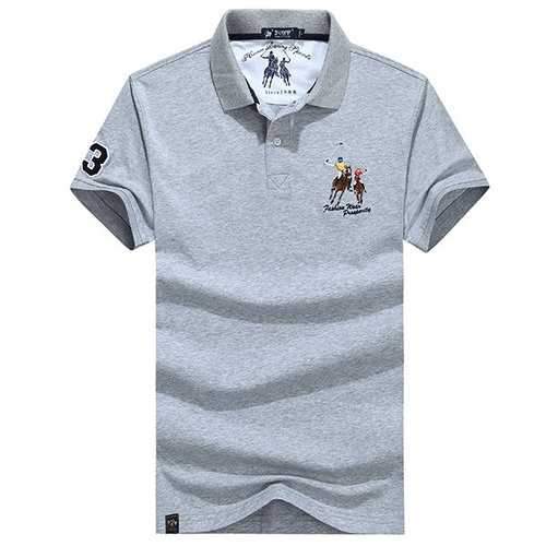 Embroidery Logo Solid Color Golf Shirt