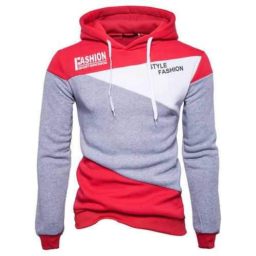 Mens Cotton Fashion Style Hoodie