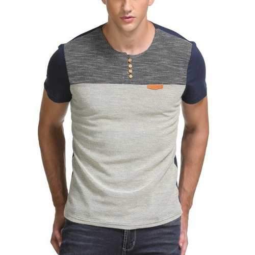 Mens Oversize Fashion Casual Long-Sleeved O-Neck T-shirt
