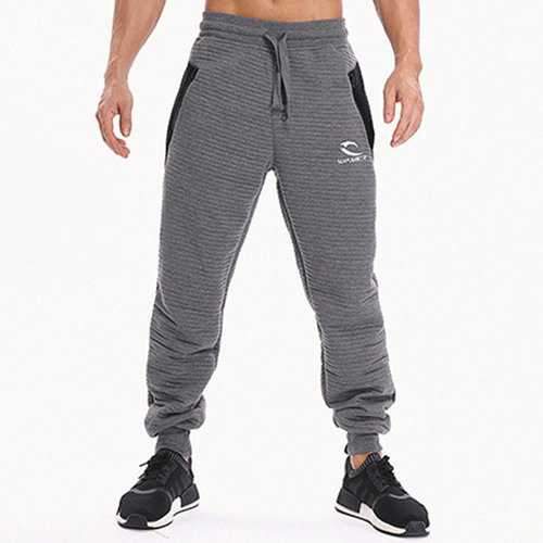Mens Elastic Waist Sport Pants