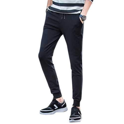Mens Thick Warm Pencil Pants