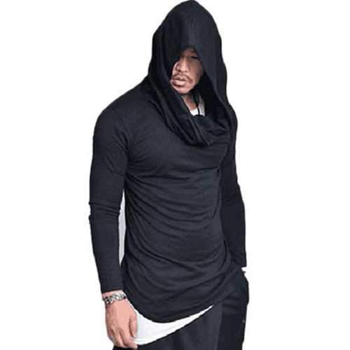Heap Collar Slim Fit Casual Hoodies