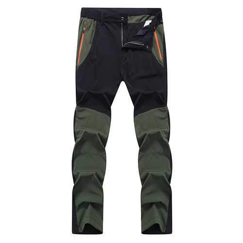 Mens Water-repellent Quick-drying Pants