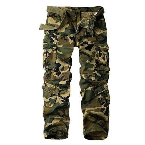 100% Cotton Multi Pockets Cargo Pants