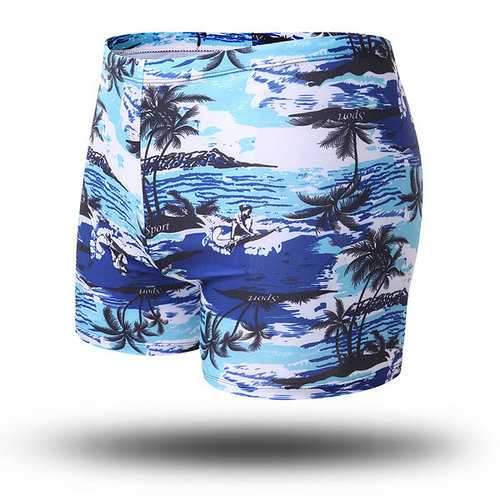 Coconut Tree Printing Trunks
