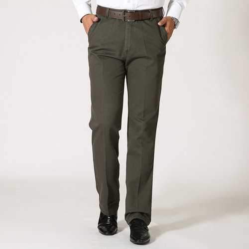 Mens Business Casual Cotton Pants