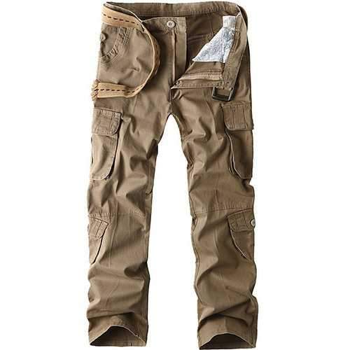 100% Cotton Multi-pocket Cargo Pants