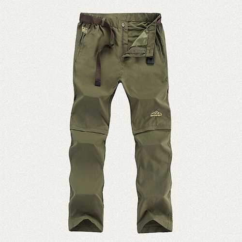 Water-repellent Detachable Outdoor Shorts Pants