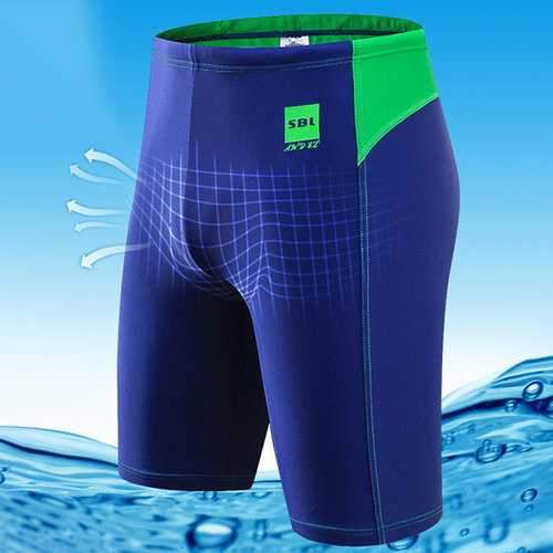 Quickly Dry Long Swim Trunks