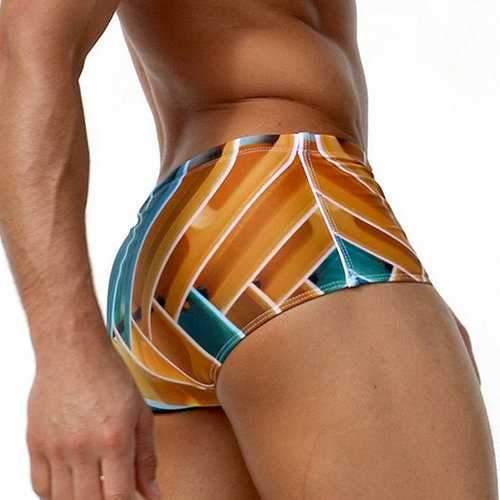 Men Printing Swimwear