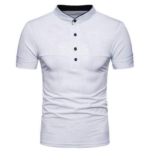 Turn-down Collar Business Cotton Breathable Golf Shirt