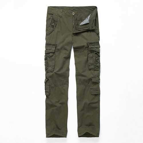 Mens Multi-pocket Cargo Pants