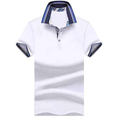 Breathable Solid Color Casual Golf Shirt