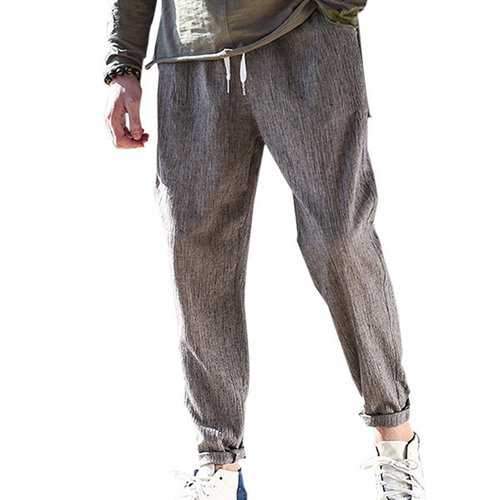 Cotton Linen Thin Breathable Pants
