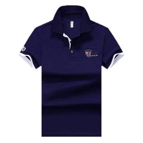 Cotton Breathable Solid Color Golf Shirt