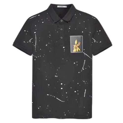 Stylish Printed Casual Cotton Golf Shirt
