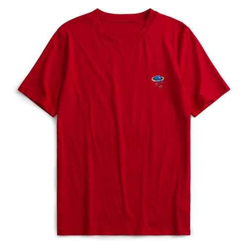 Planet Printing Loose Comfy T Shirt