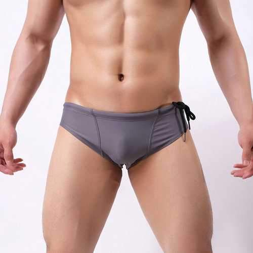 Men Side Drawstring Swimwear