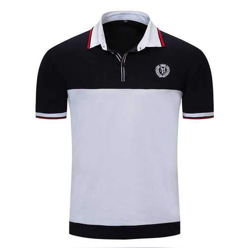Embroidery Logo Stitching Color Golf Shirt